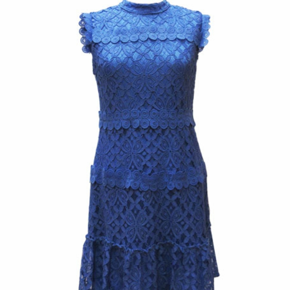 Blue Julia Jordan dress size 6 NWT
